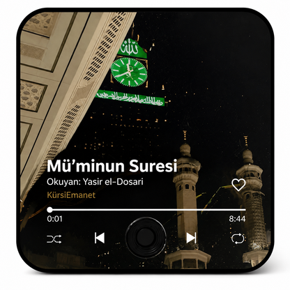 Kürsi Emanet | Manevi Huzur Magneti